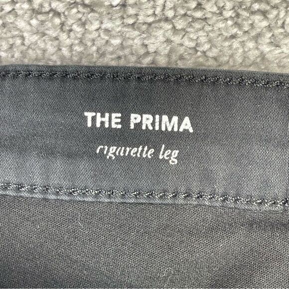 AG Adriano Goldschmied Pants Women's 27 Black Skinny Low Rise Stretch Prima - Picture 6 of 13